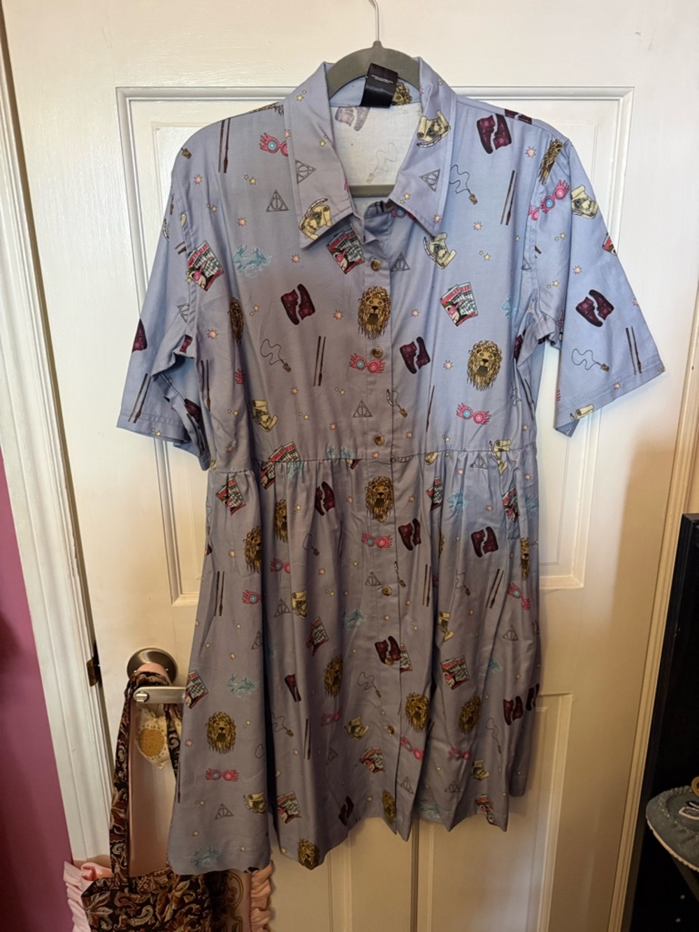 Cakeworthy Luna Lovegood Collared Shirt Dress Brand New with tags Size XL